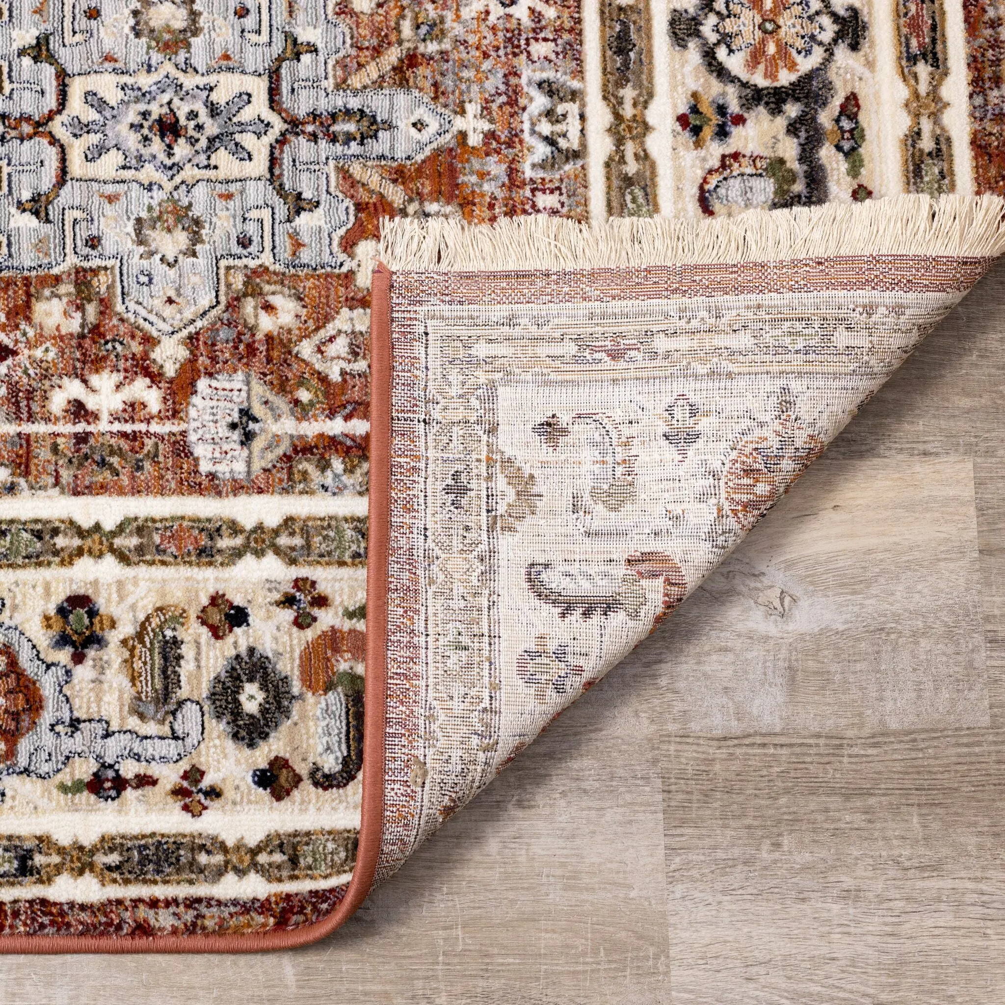 Mosaic 5'3" x 7'10" Tribal Area Rug - Beige