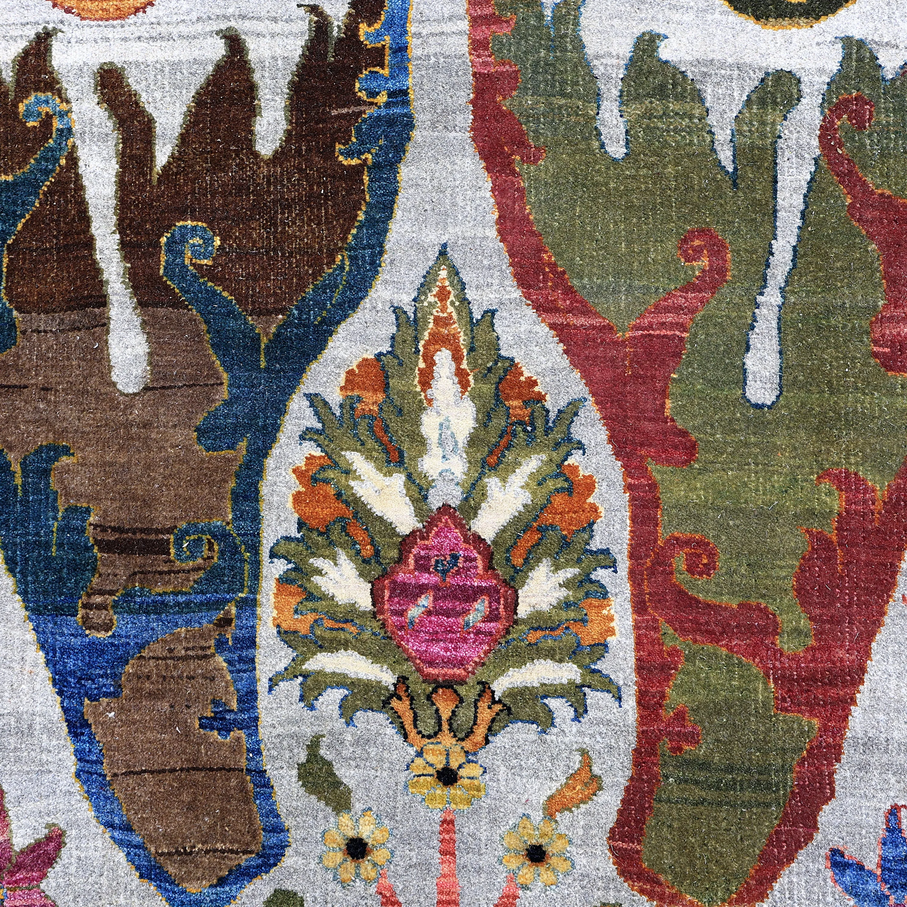 Multicolored Alchemy Transitional Wool Rug - 8'2" x 9'7"