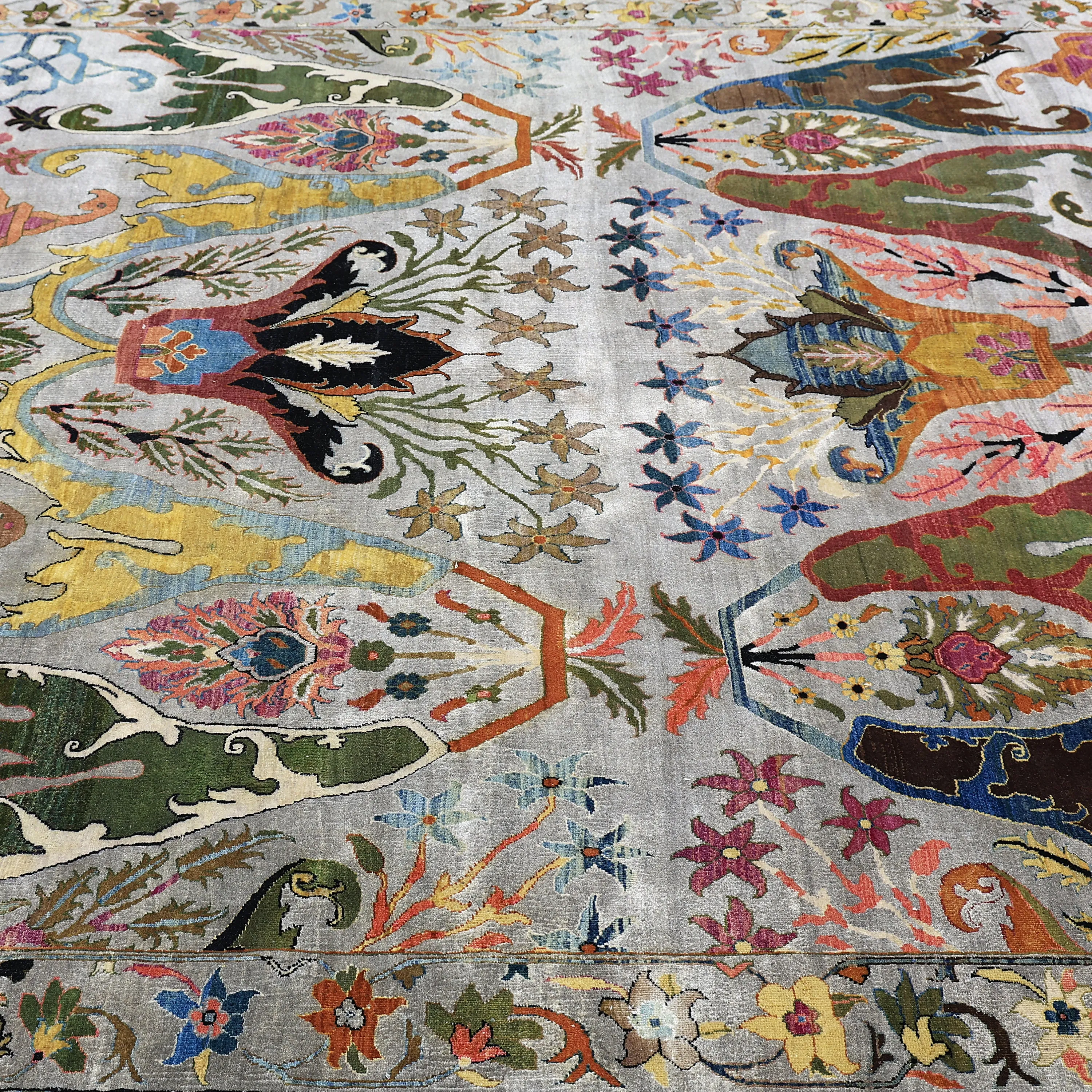 Multicolored Alchemy Transitional Wool Rug - 8'2" x 9'7"