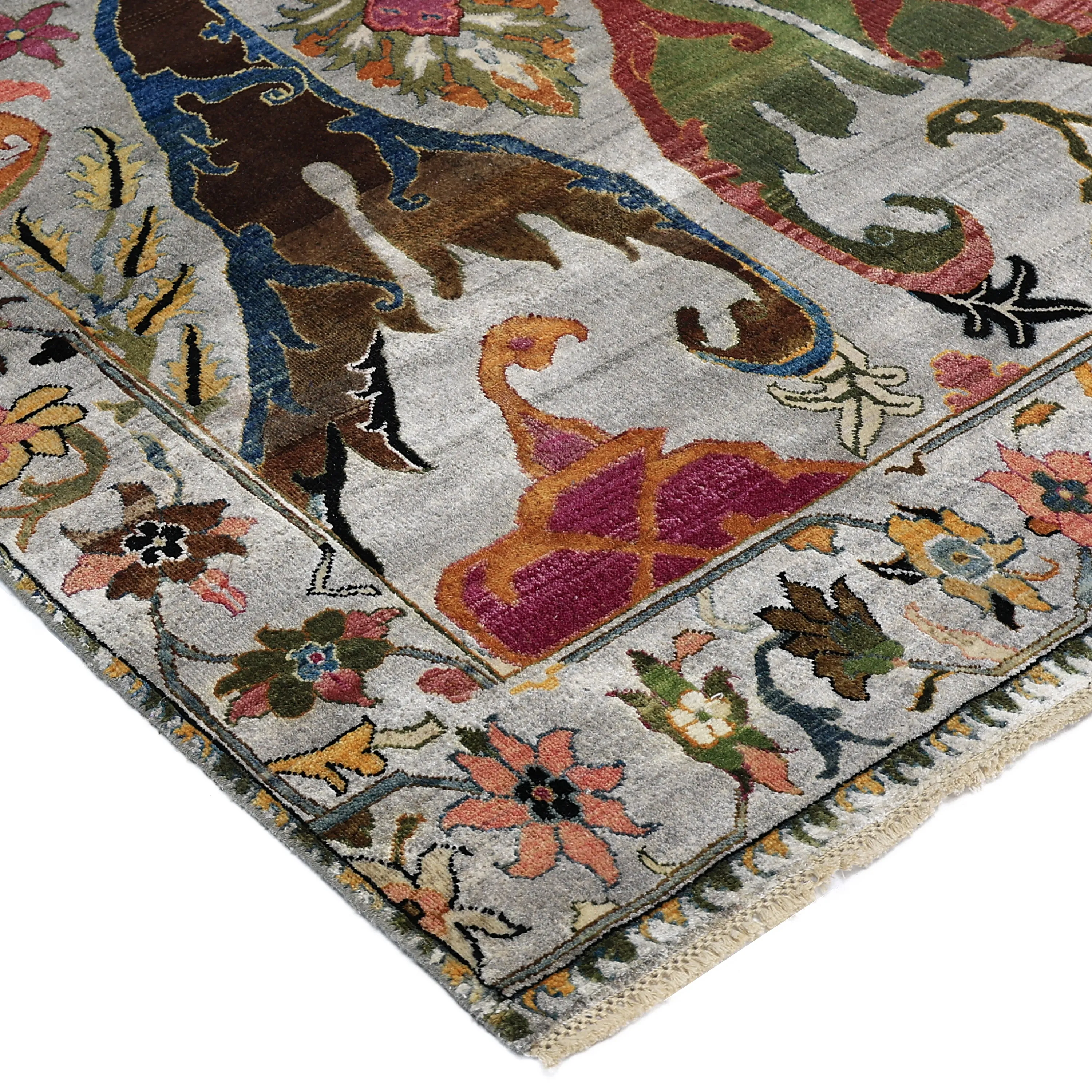 Multicolored Alchemy Transitional Wool Rug - 8'2" x 9'7"