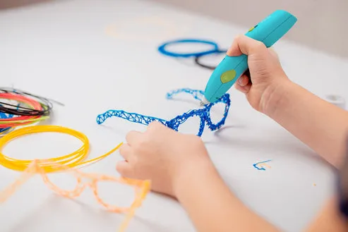 myFirst 3dPen Make, Wireless & Rechargeable Battery - Red