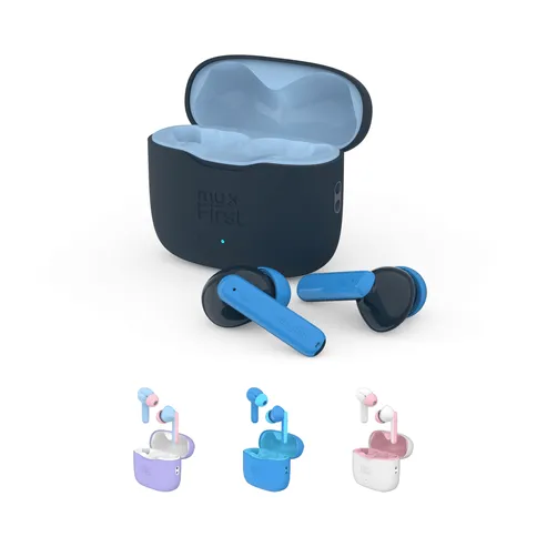 myFirst CareBuds for Kids, Max Volume 85dB - Space Blue