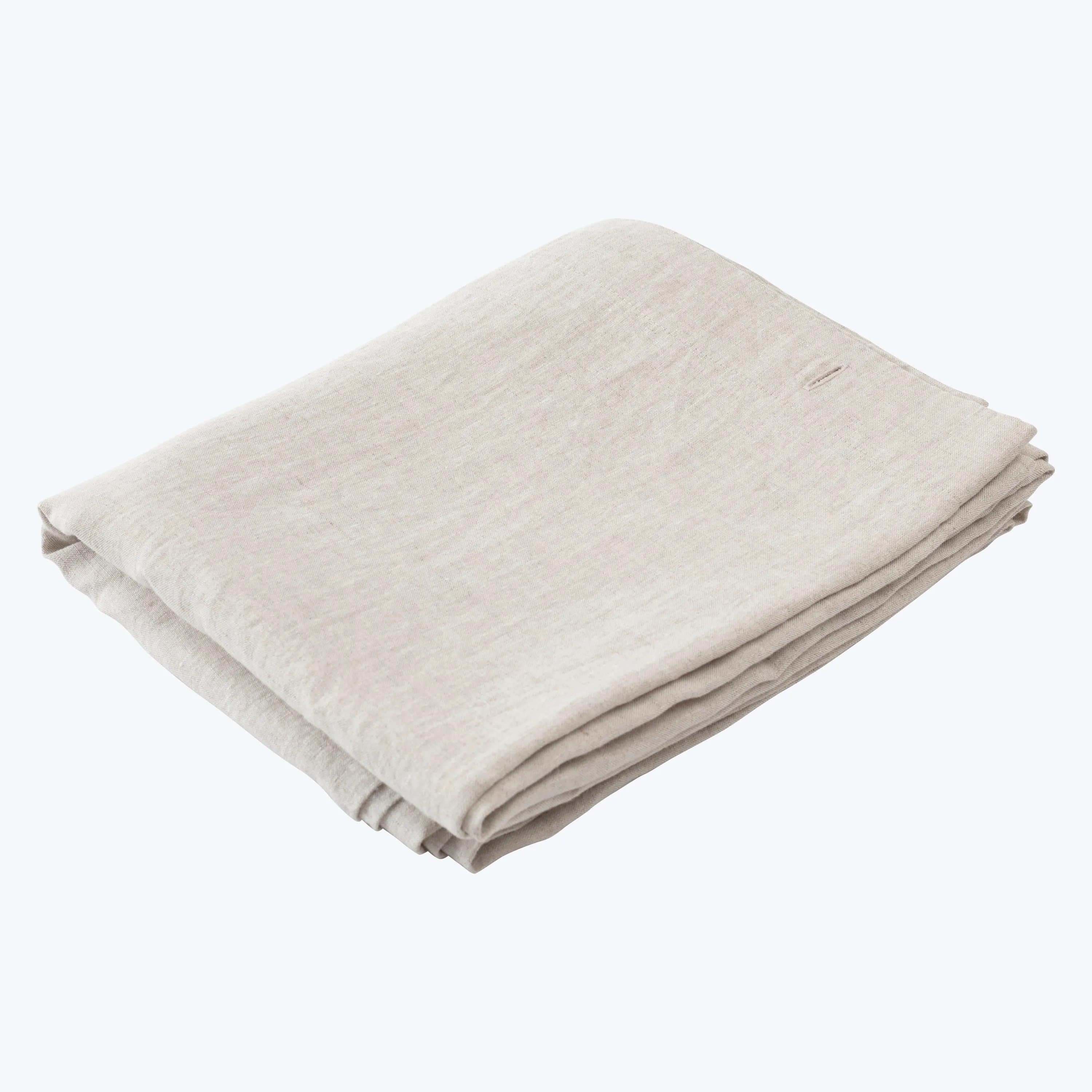 Natural Flax Linen Shower Curtain