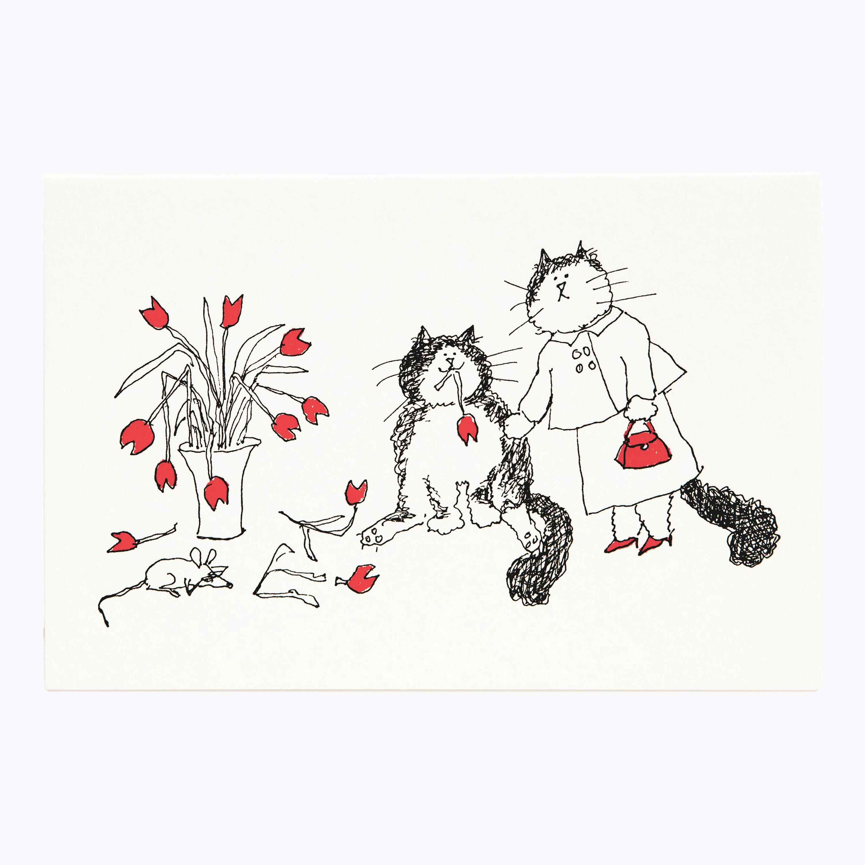 Naughty Jimi Card   Envelope, Grace Coddington