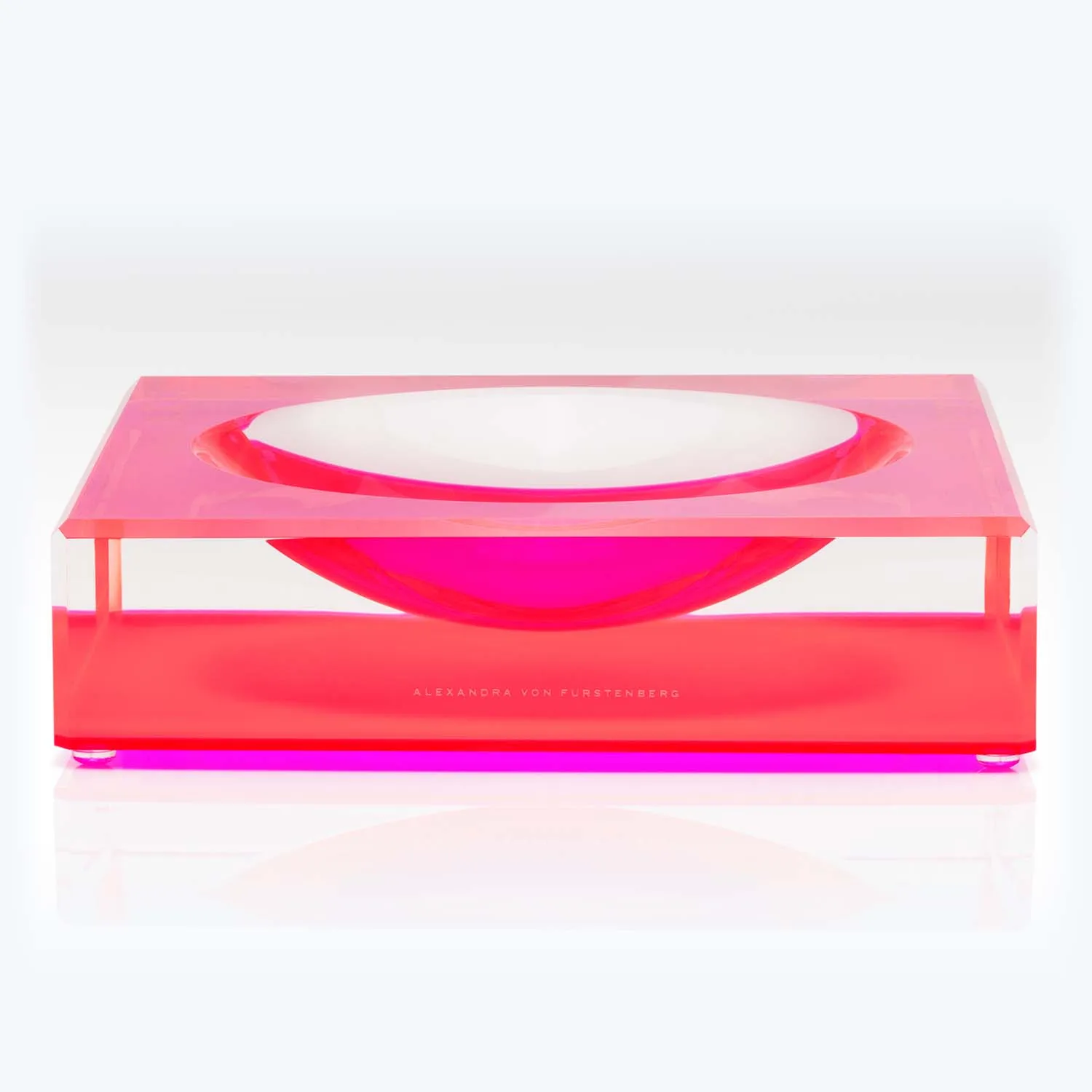 Neon Pink Candy Bowl
