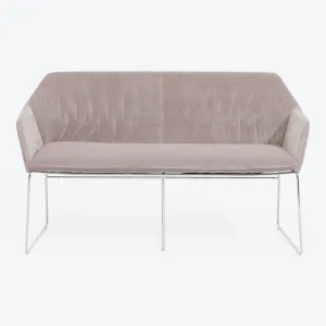 New York Sedia Dining Bench with Arms