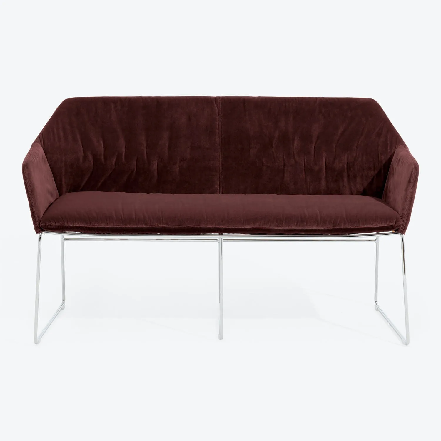 New York Sedia Dining Bench with Arms