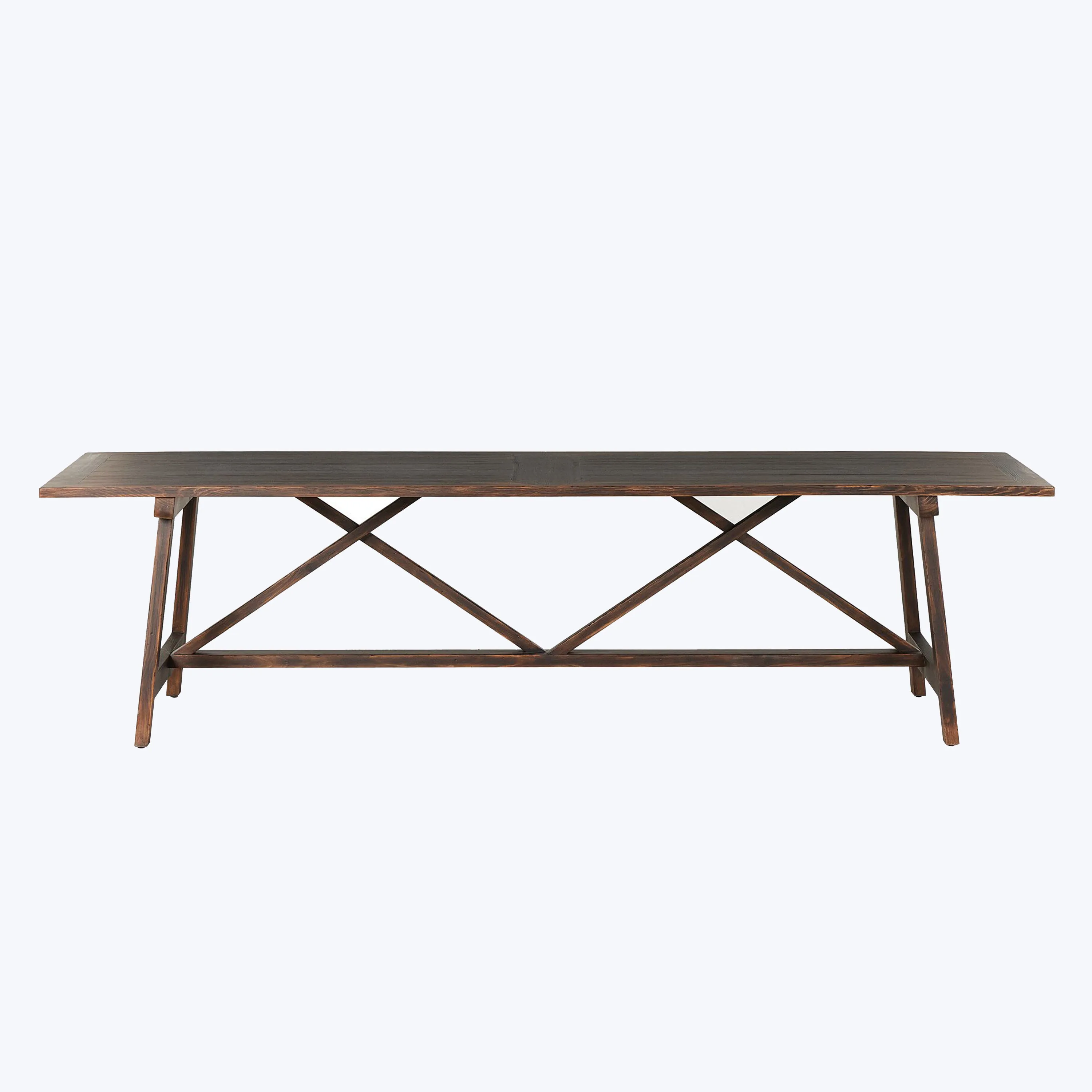 Nostalgia Aged Brown Dining Table