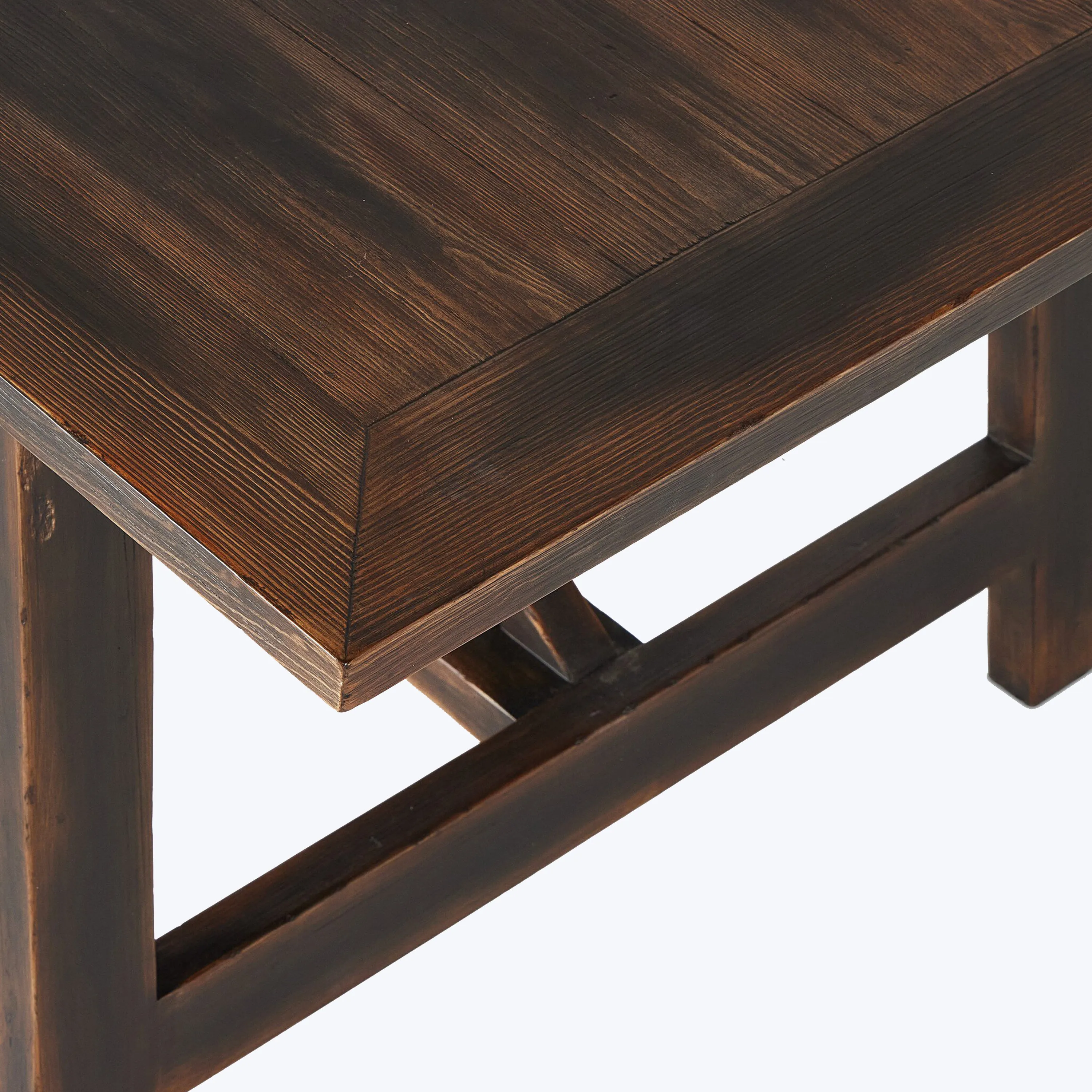 Nostalgia Aged Brown Dining Table