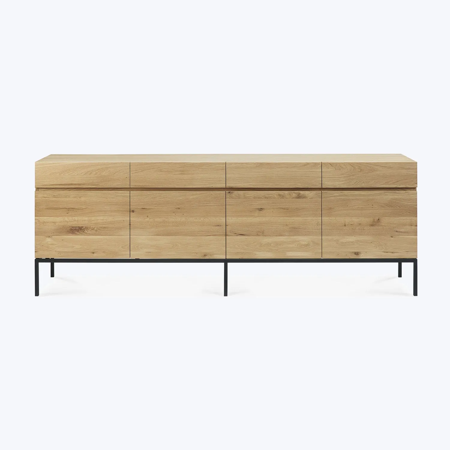 Oak Ligna 4-Door Sideboard