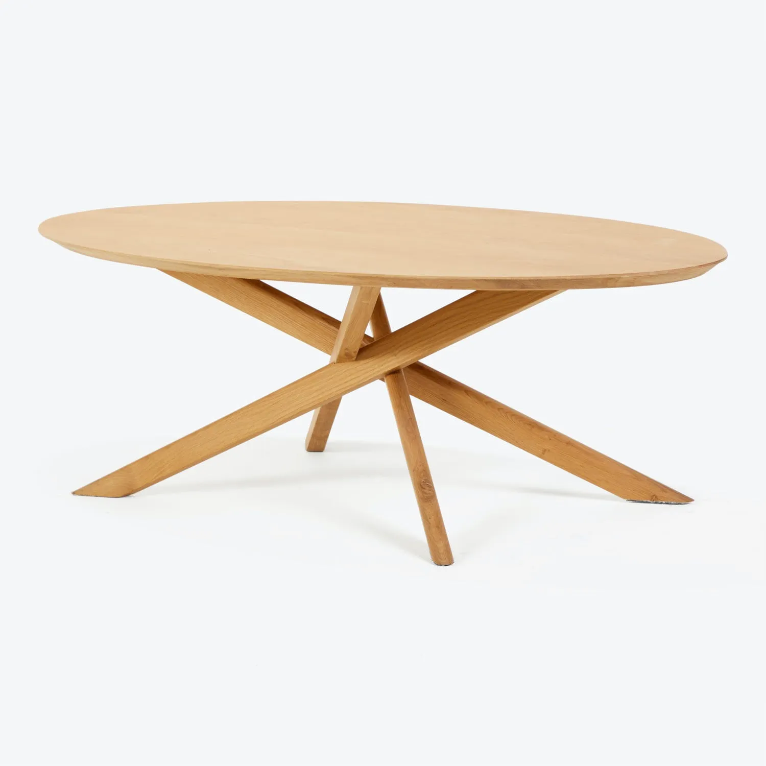 Oak Mikado Oval Coffee Table