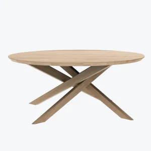 Oak Mikado Round Coffee Table