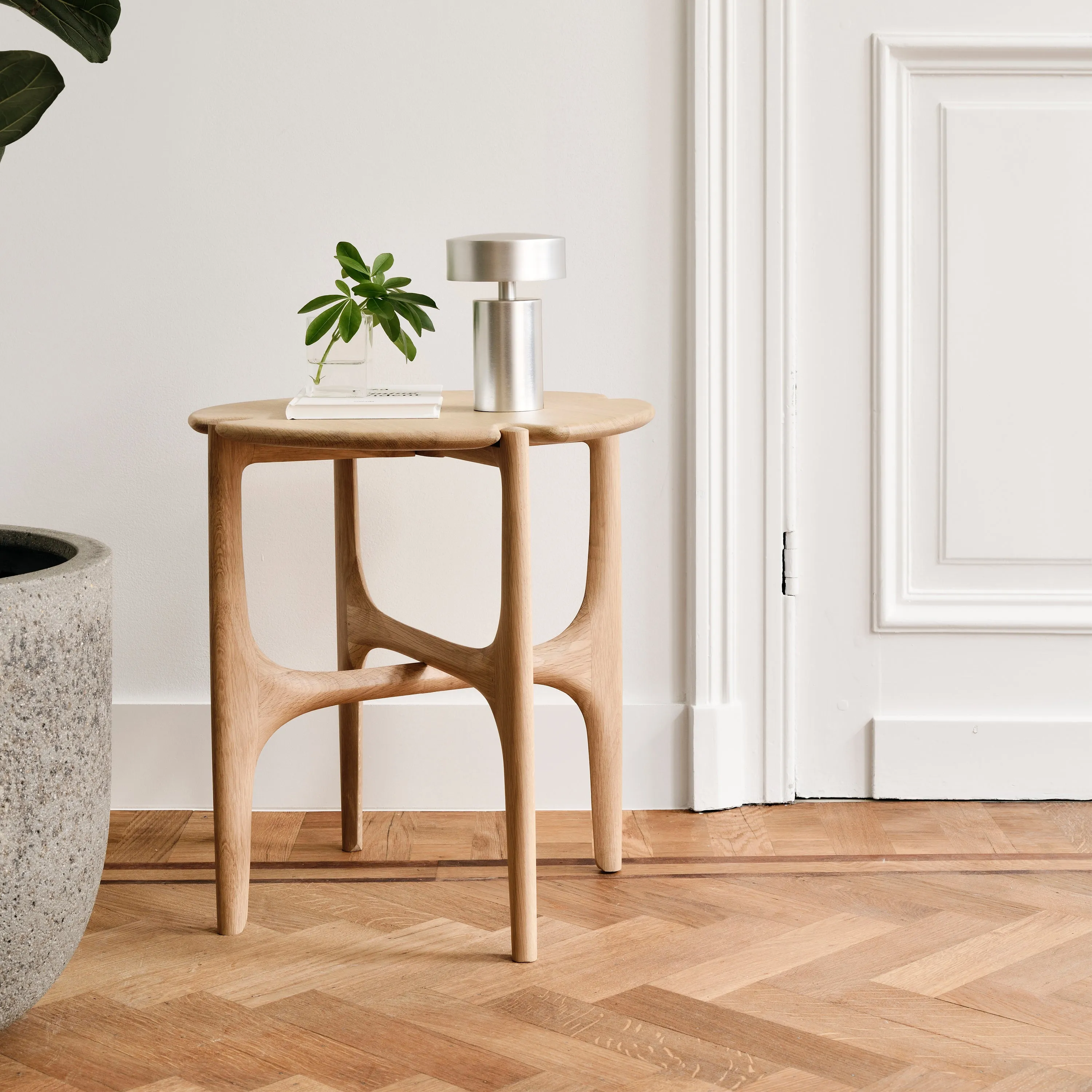 Oak PI Side Table