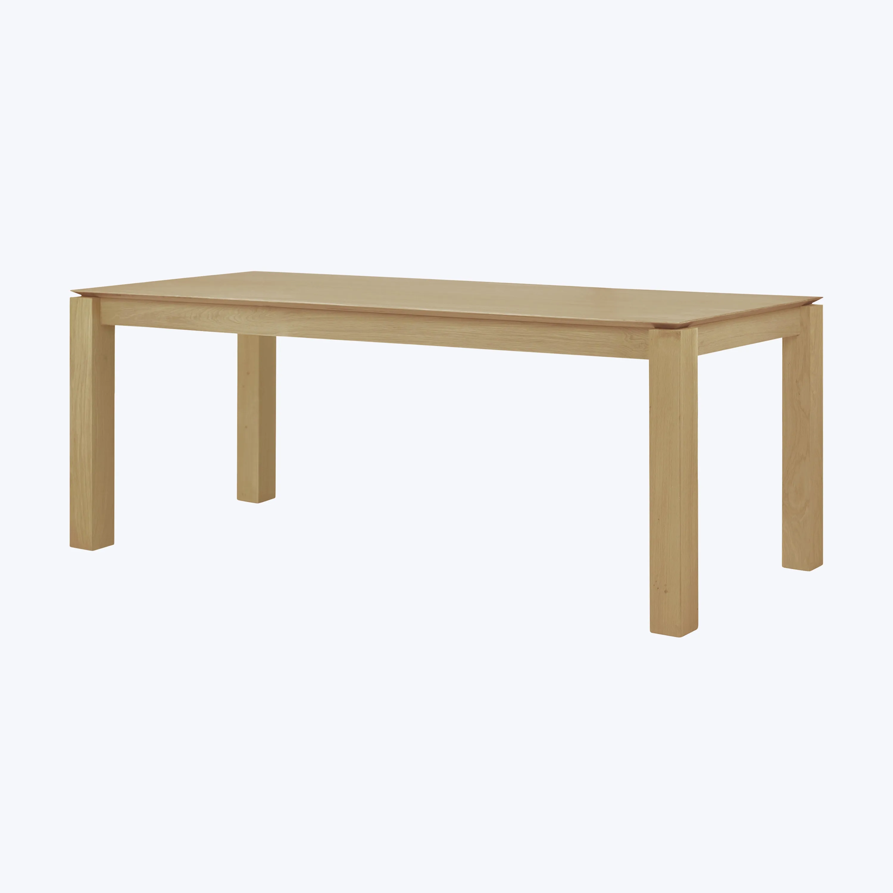 Oak Slice Dining Table
