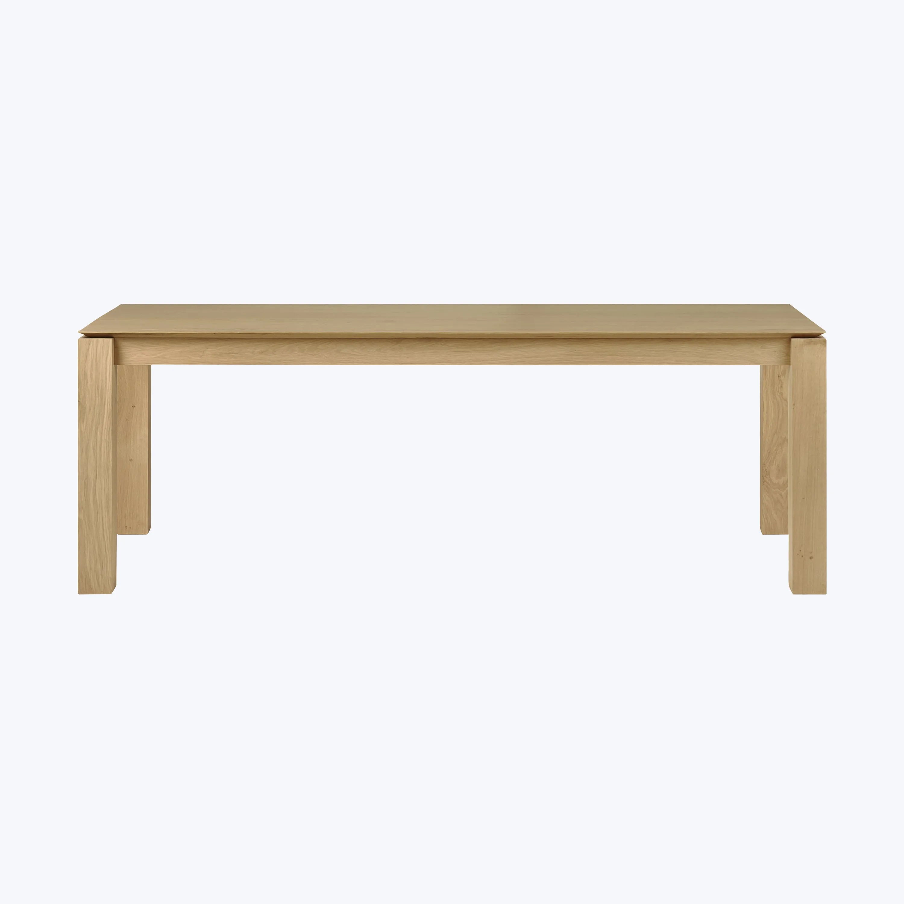 Oak Slice Dining Table