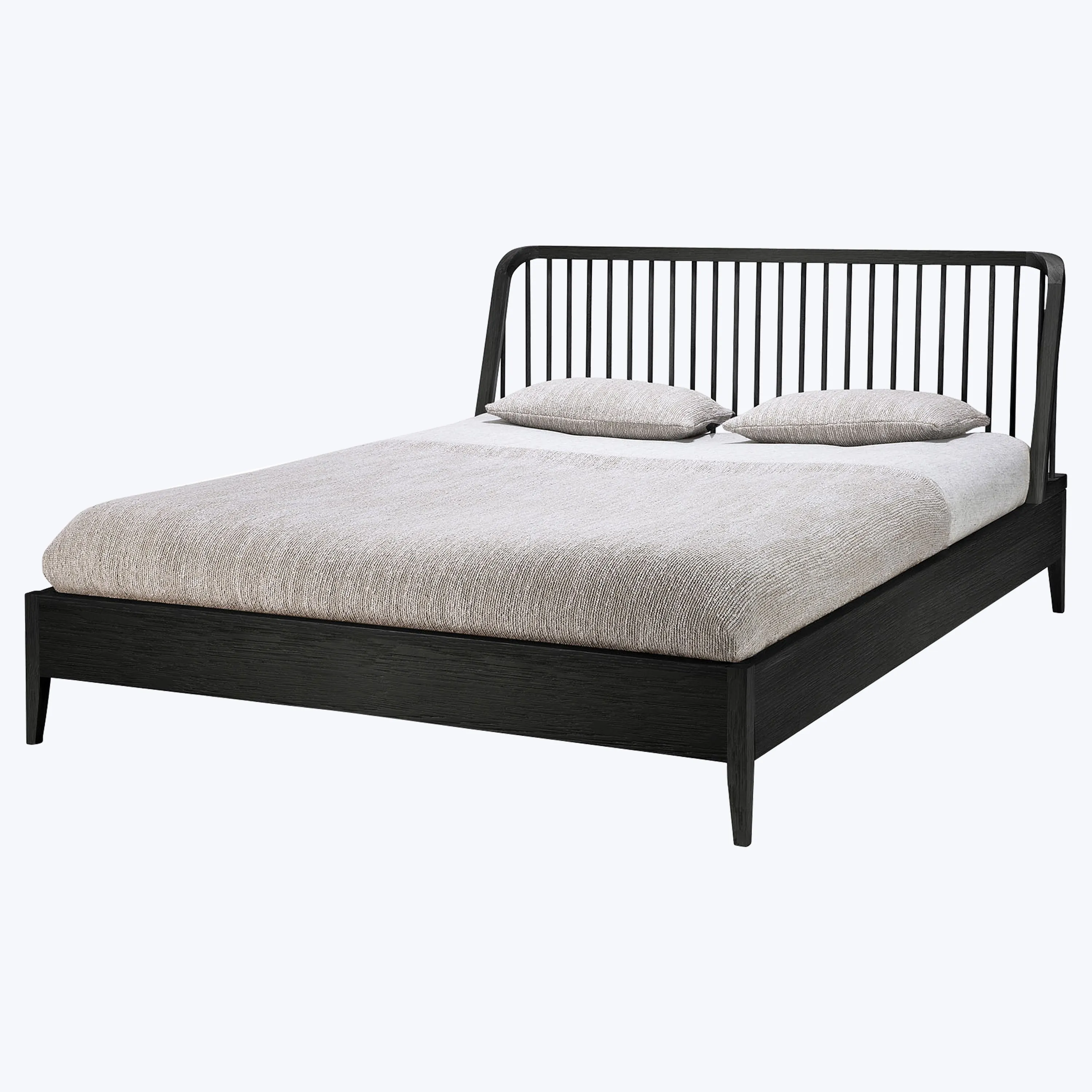 Oak Spindle Bed