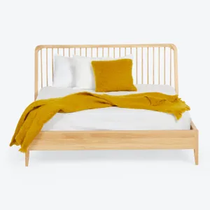Oak Spindle Bed