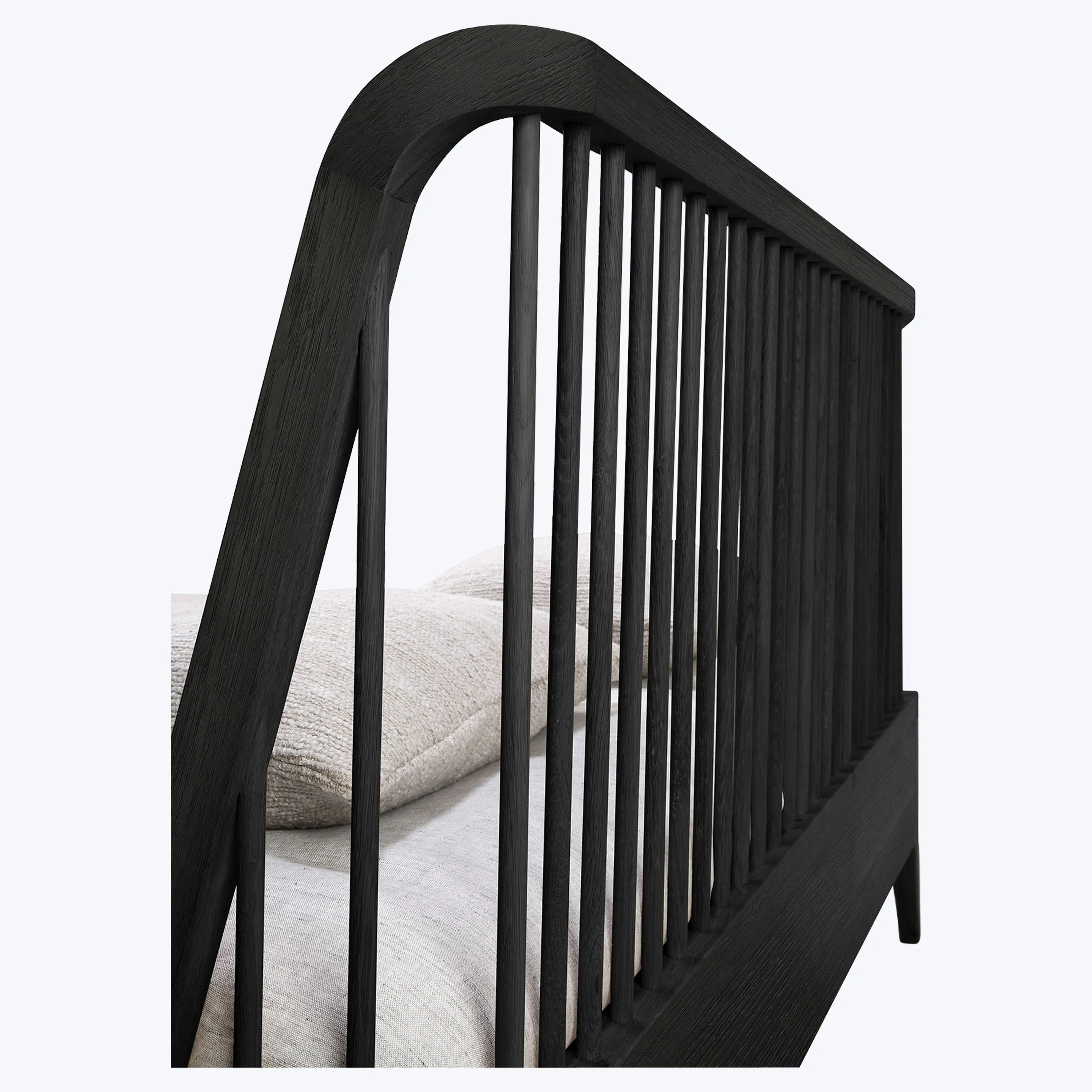 Oak Spindle Bed