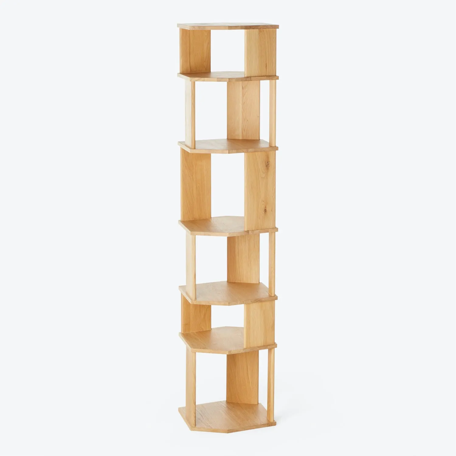 Oak Stair Bookcase