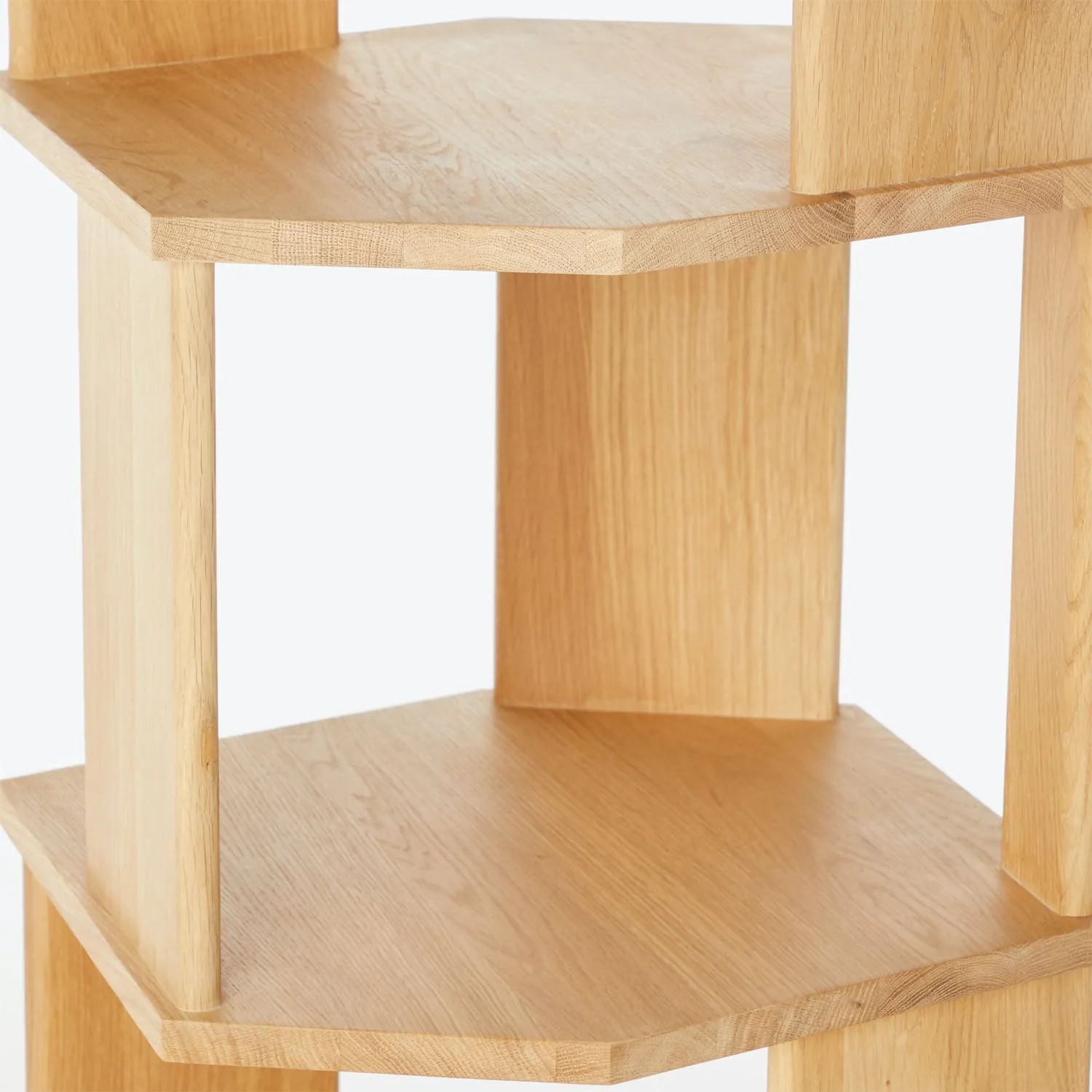 Oak Stair Bookcase