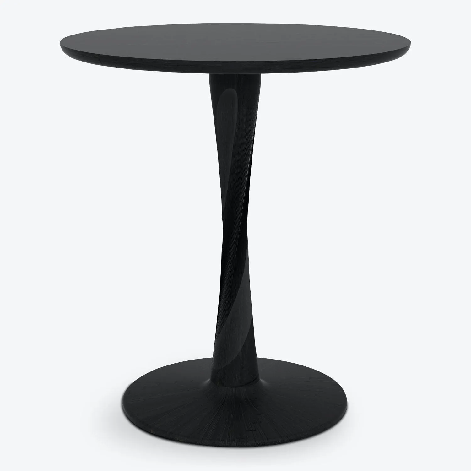 Oak Torsion Round Dining Table