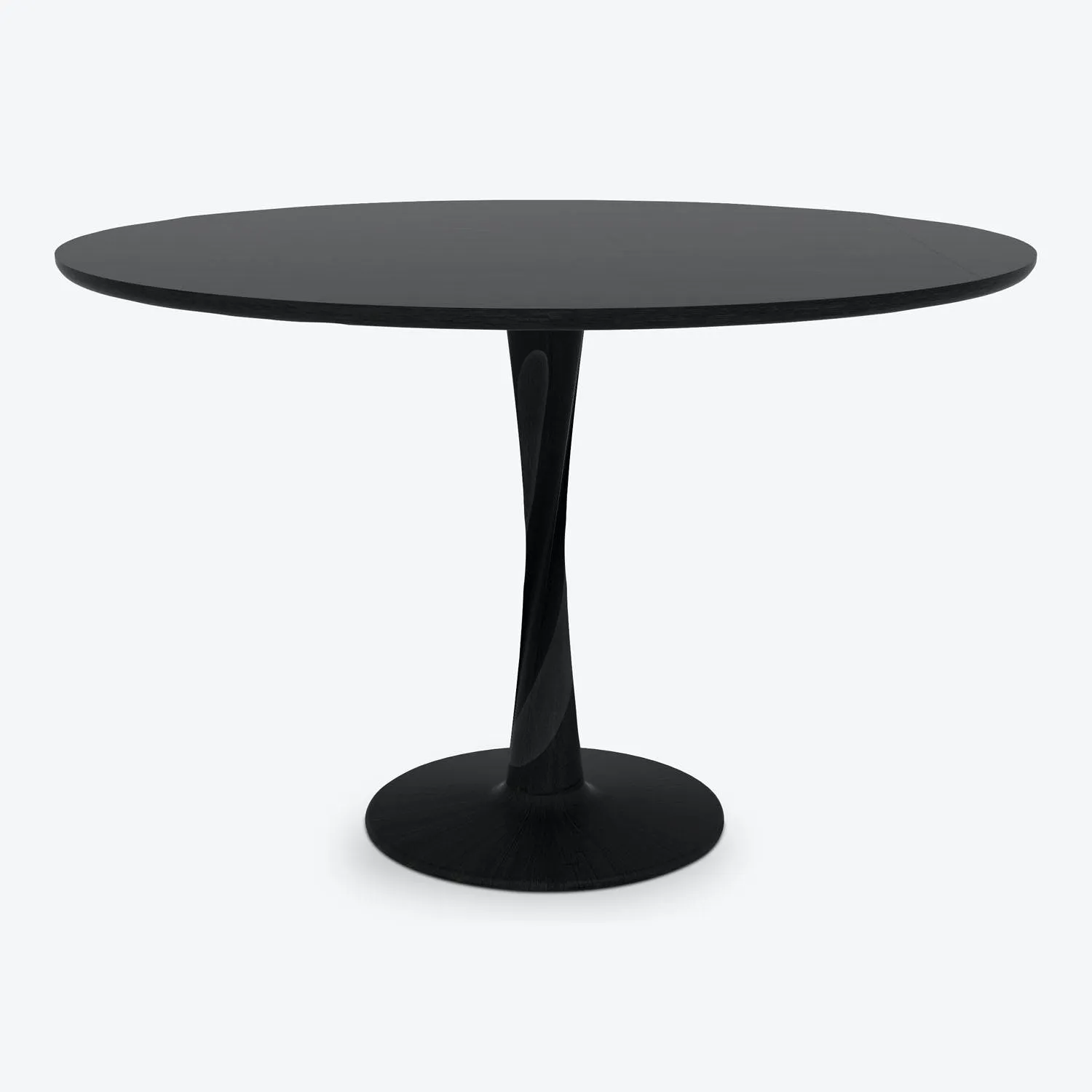 Oak Torsion Round Dining Table