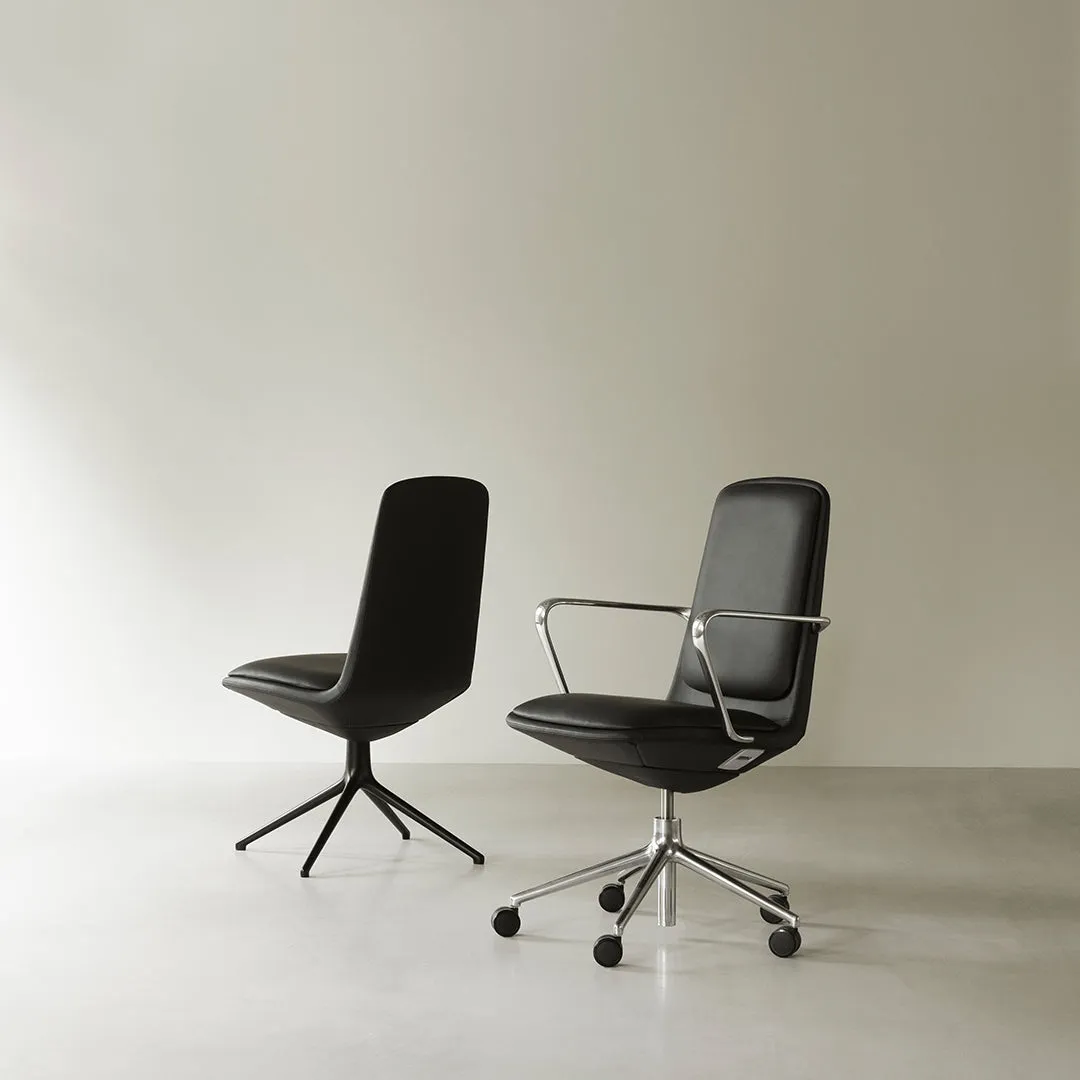 Off Armchair Low Back - 5-Star Swivel Base