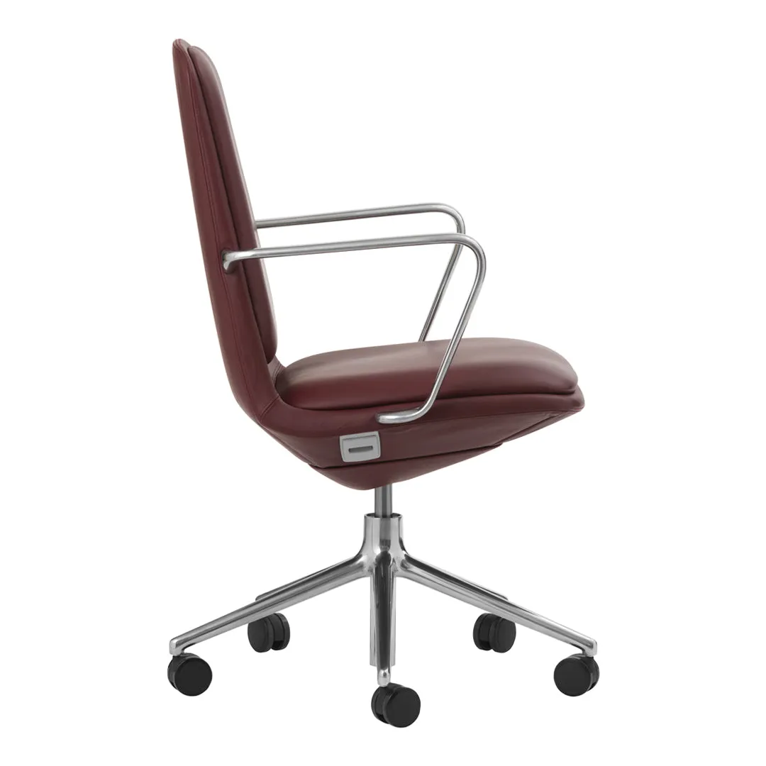 Off Armchair Low Back - 5-Star Swivel Base