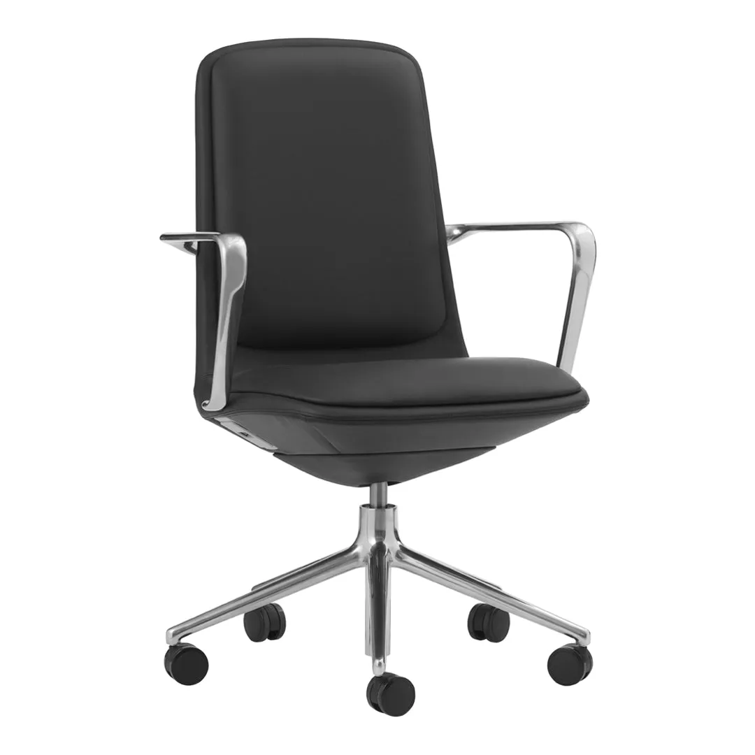 Off Armchair Low Back - 5-Star Swivel Base