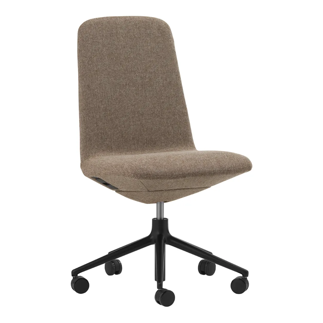 Off Side Chair Low Back - 5-Star Swivel Base