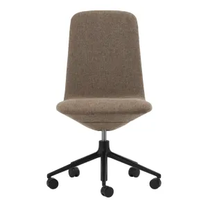 Off Side Chair Low Back - 5-Star Swivel Base