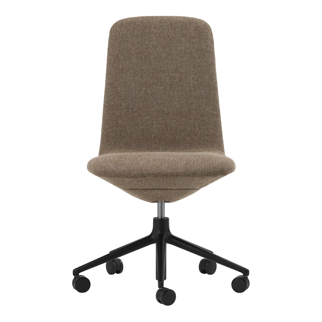 Off Side Chair Low Back - 5-Star Swivel Base