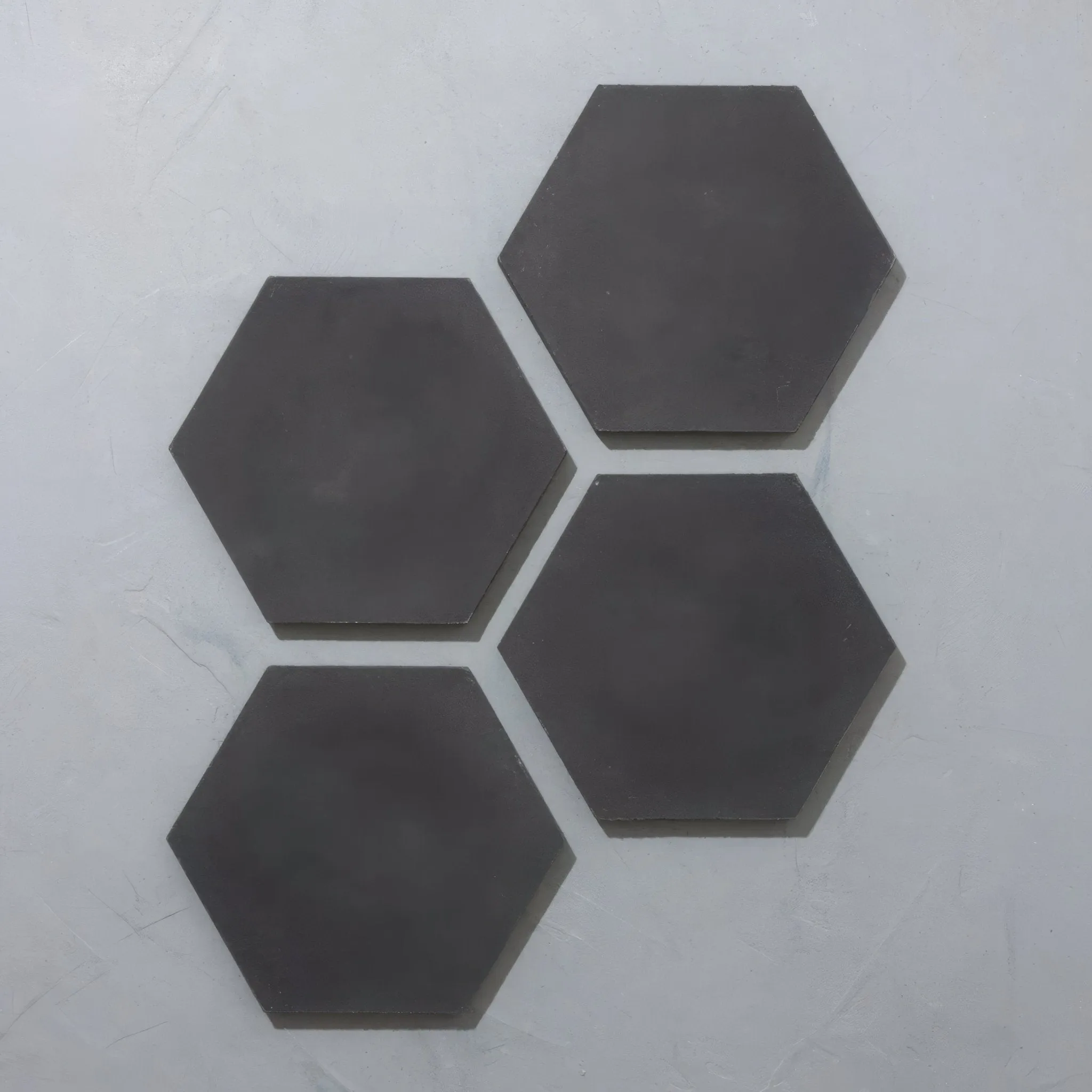 Old Iron Hexagonal Tile