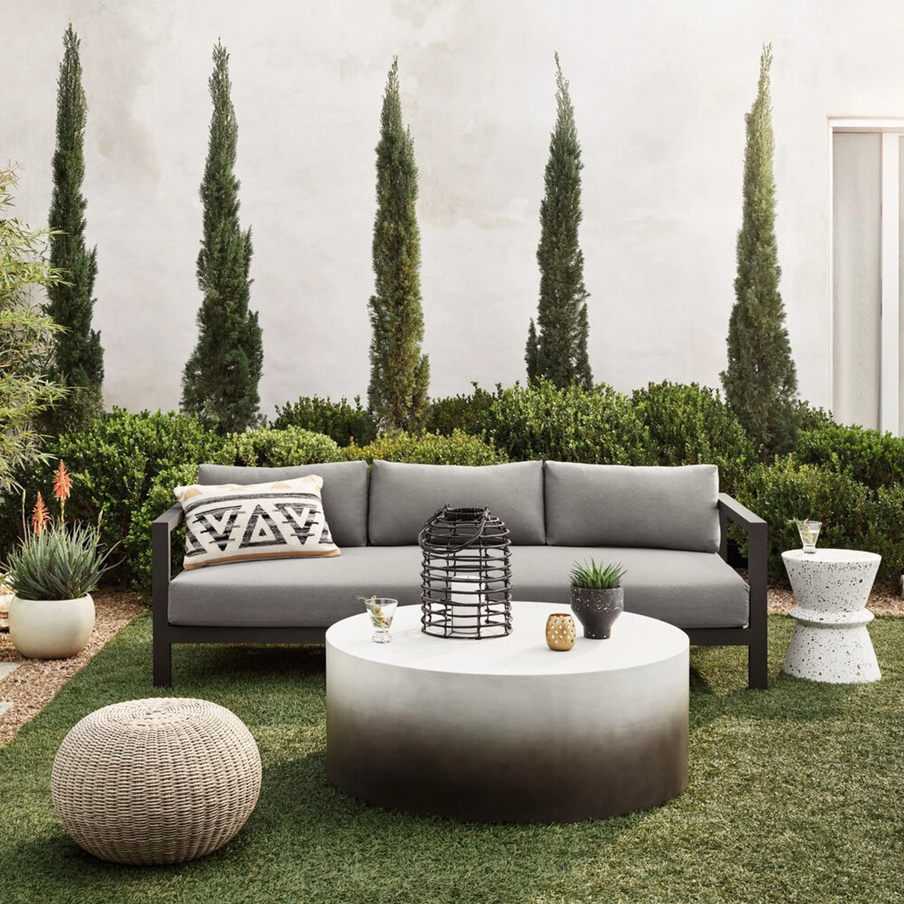 Ombre Concrete Coffee Table