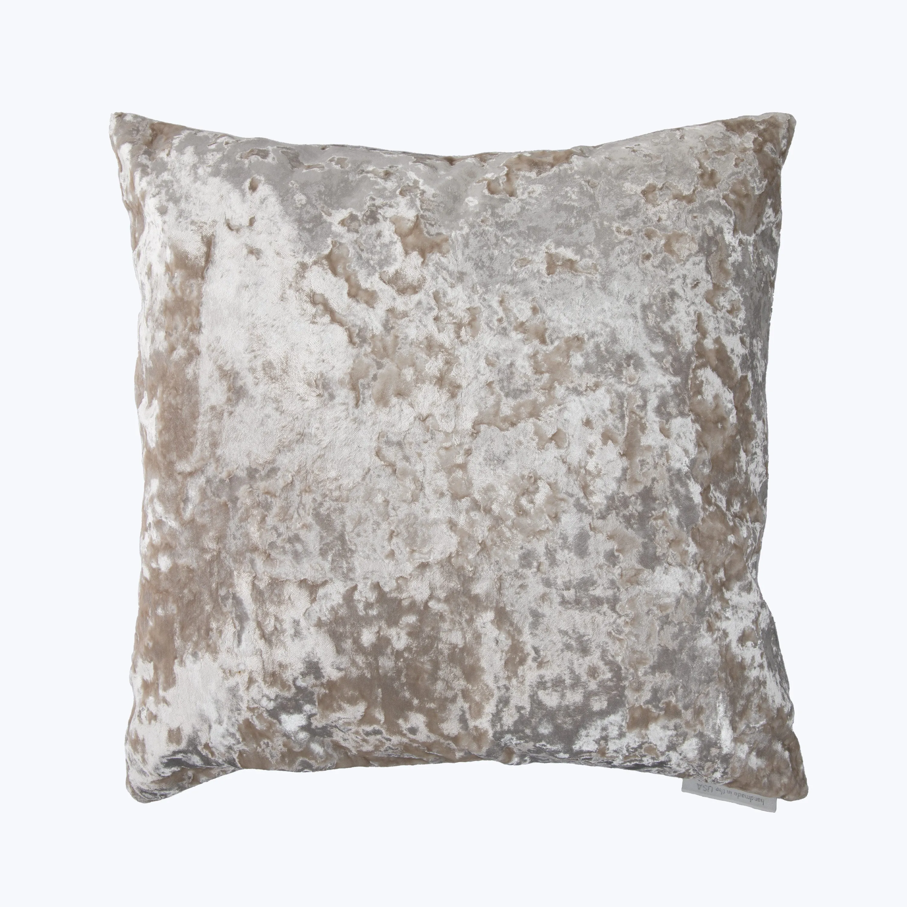 Ombre Crushed Velvet Pillow Amethyst