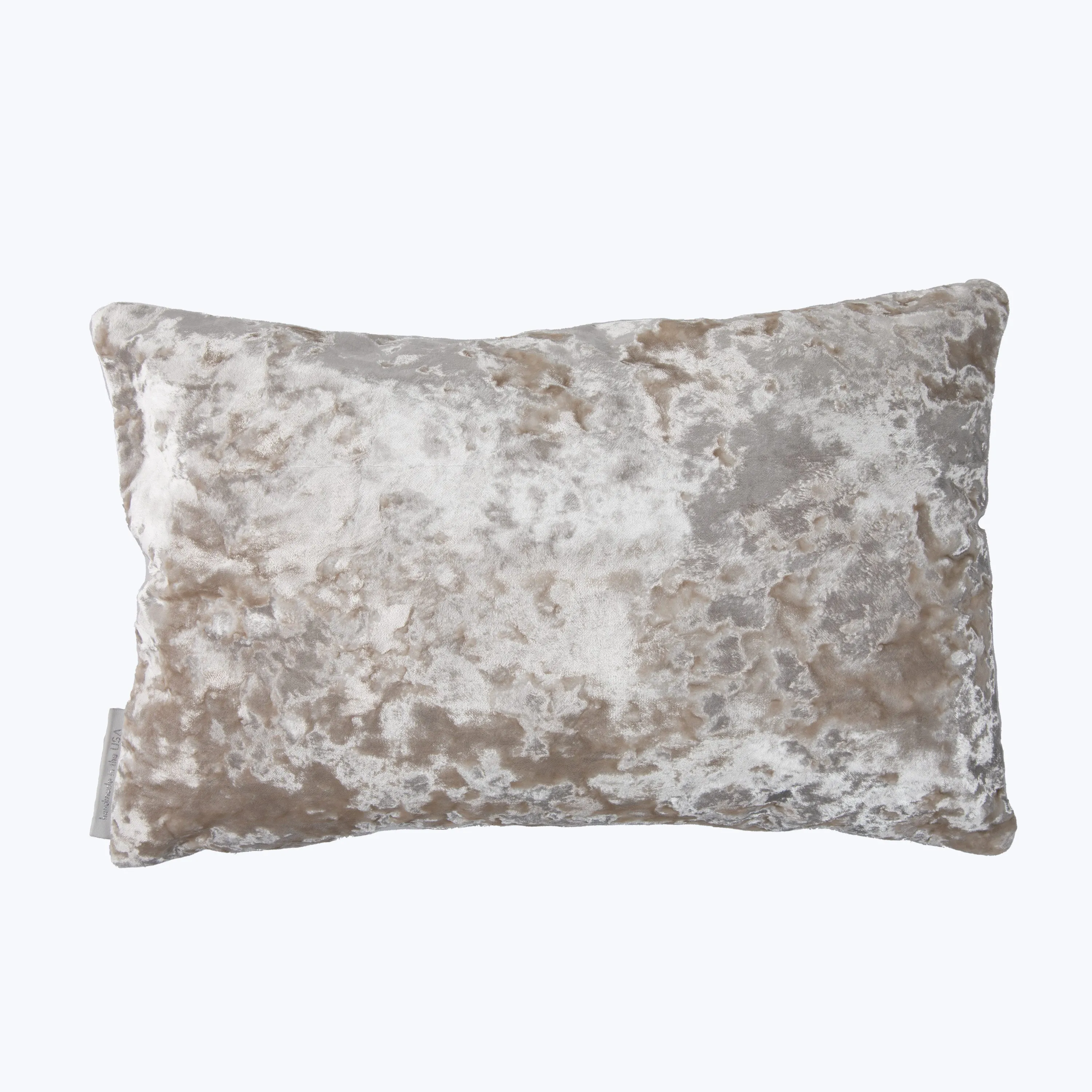 Ombre Crushed Velvet Pillow Amethyst