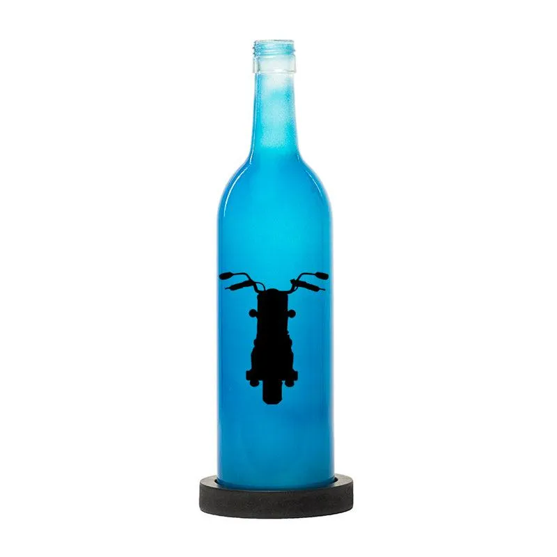 One For The Road Inlit Lamp (Blue)