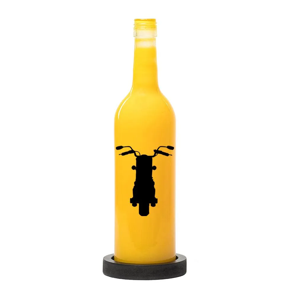 One For The Road Inlit Lamp (Yellow)