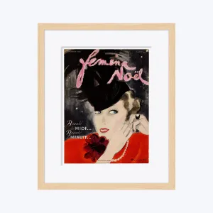 Original Vintage Femina Magazine Cover, December 1935