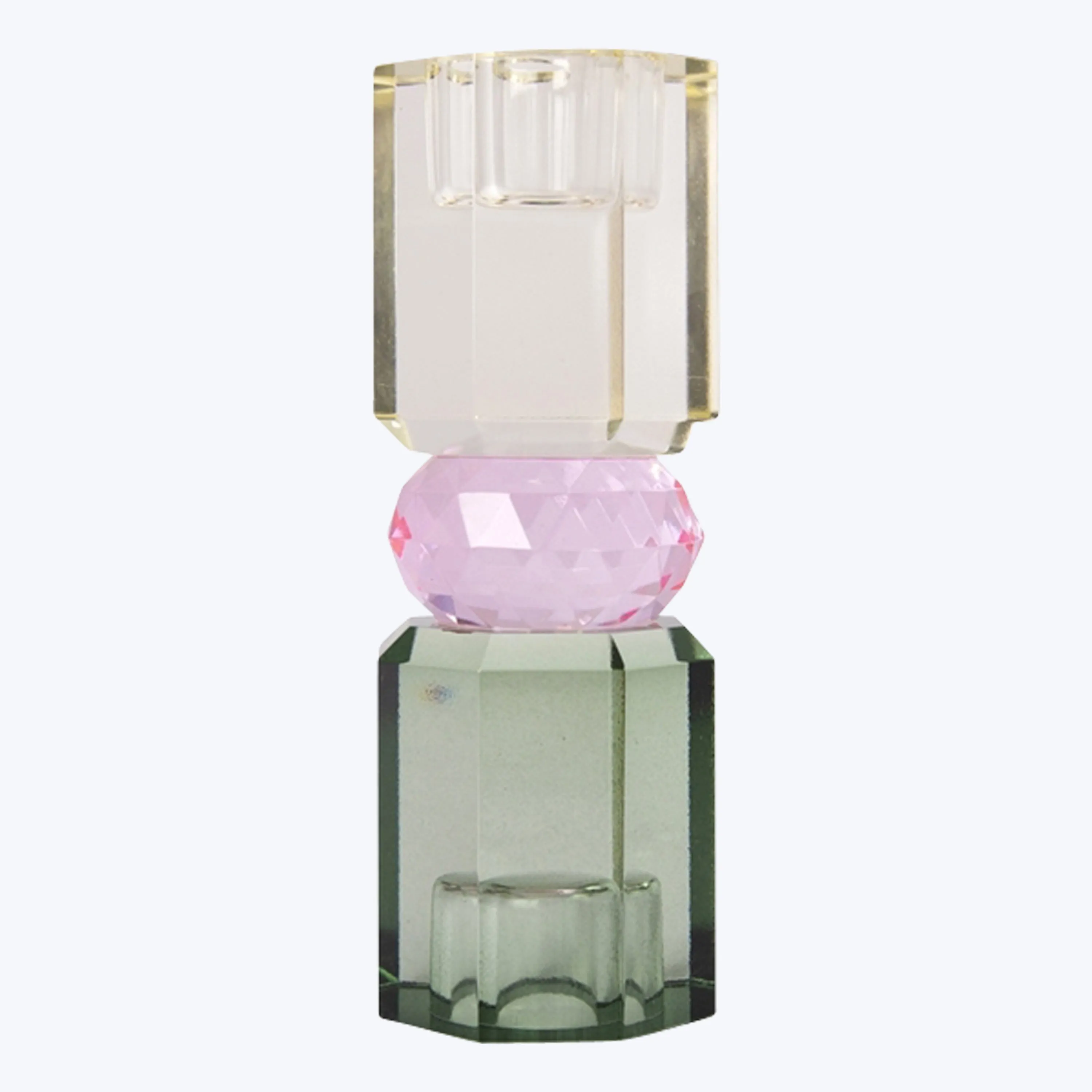 Ornamental Crystal Candle Holder
