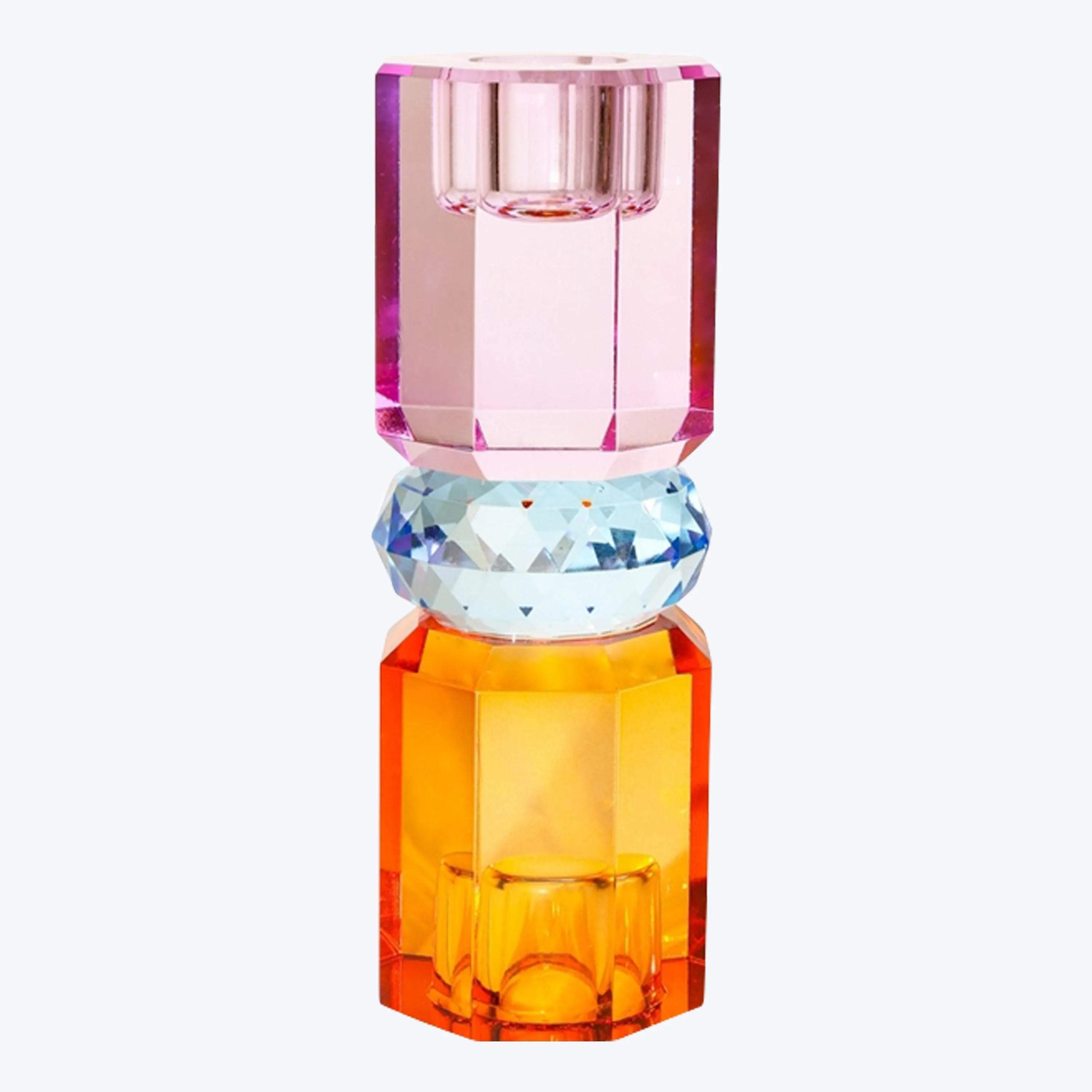 Ornamental Crystal Candle Holder