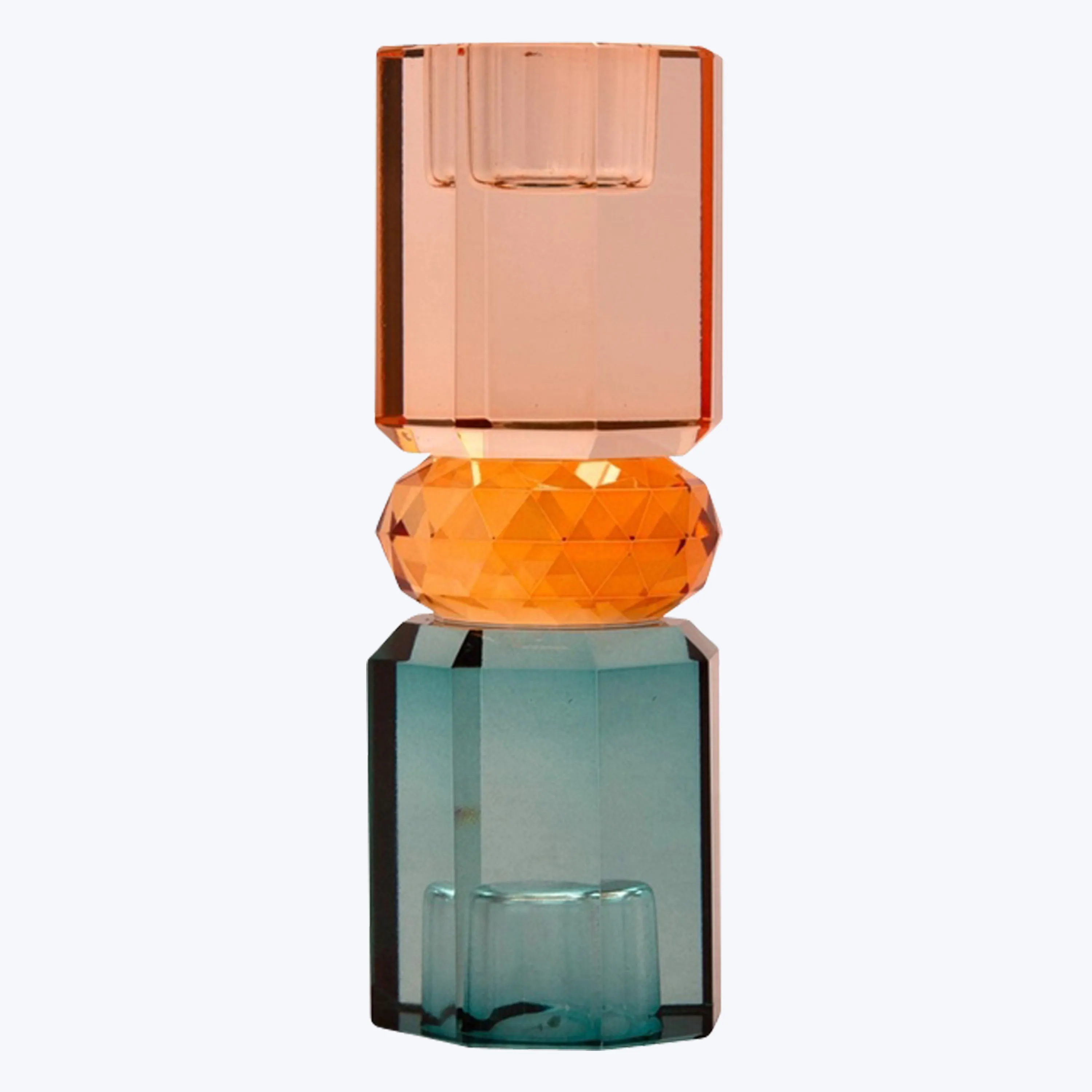 Ornamental Crystal Candle Holder
