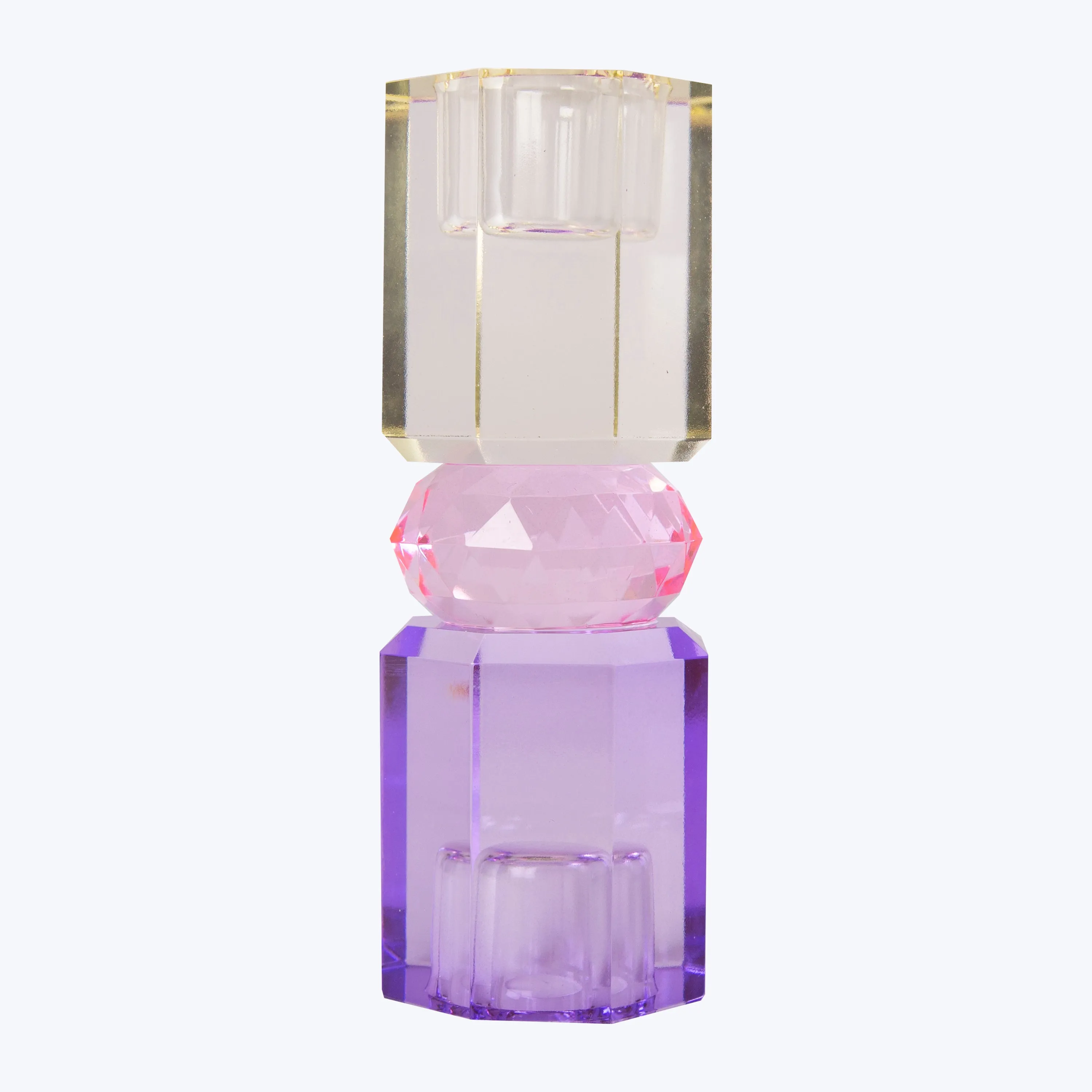 Ornamental Crystal Candle Holder