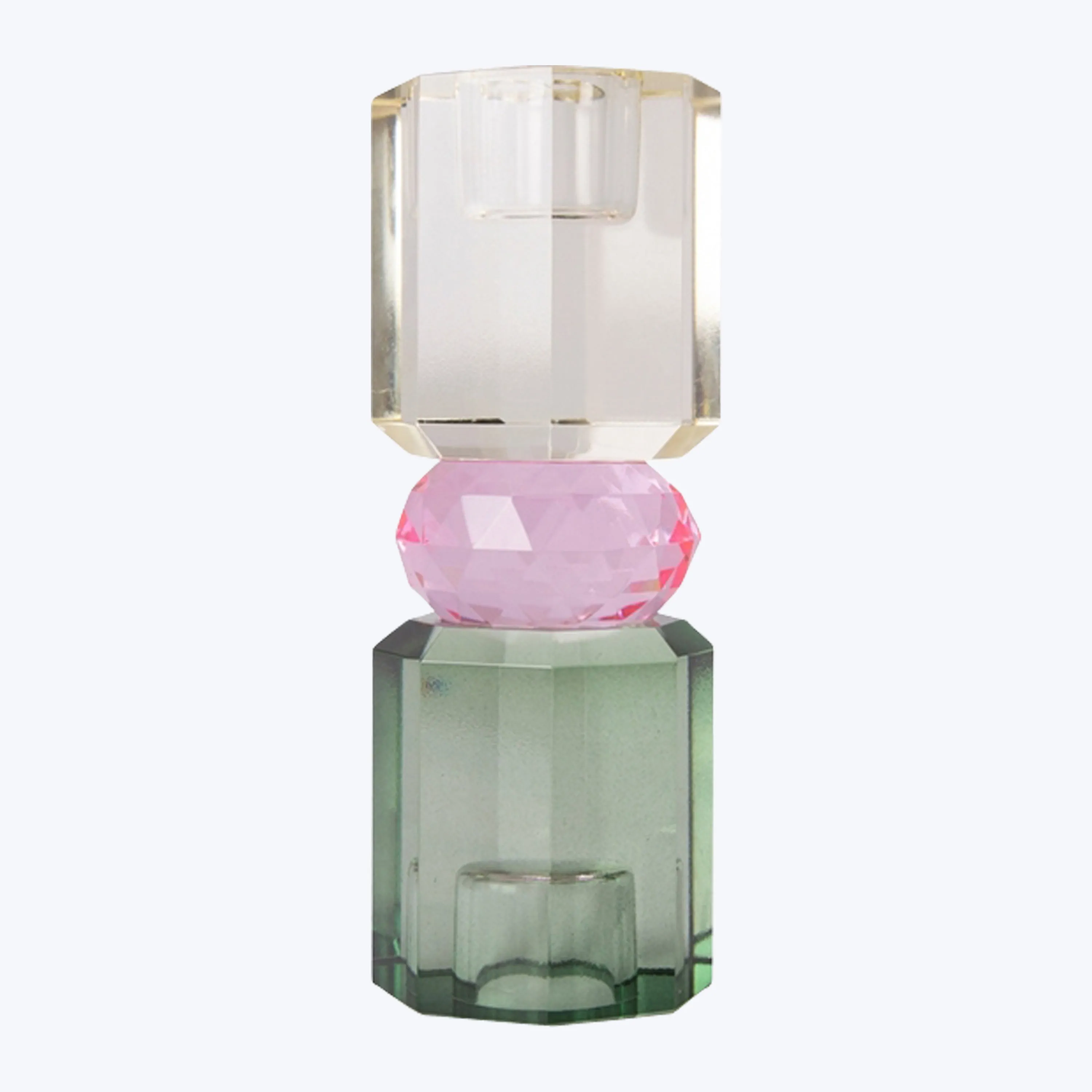 Ornamental Crystal Candle Holder
