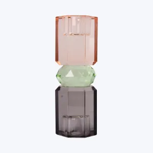 Ornamental Crystal Candle Holder