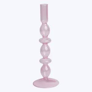Ornamental Glass Candlestick