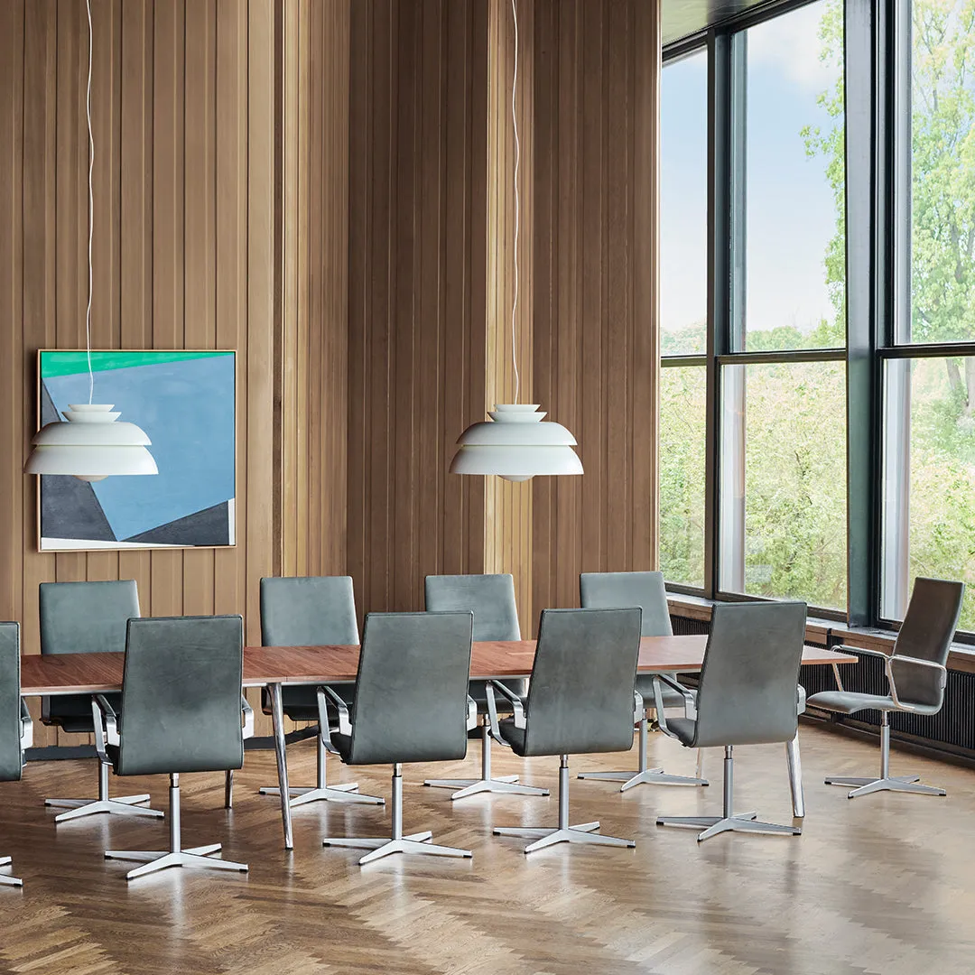 Oxford Medium Back Armchair - 4 Star Base & Return