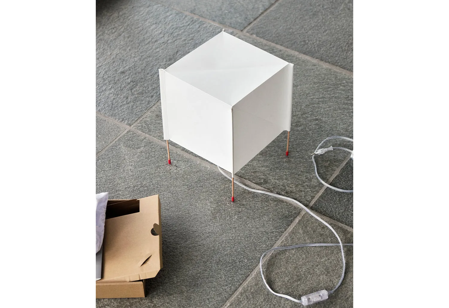 Paper Cube Table Lamp