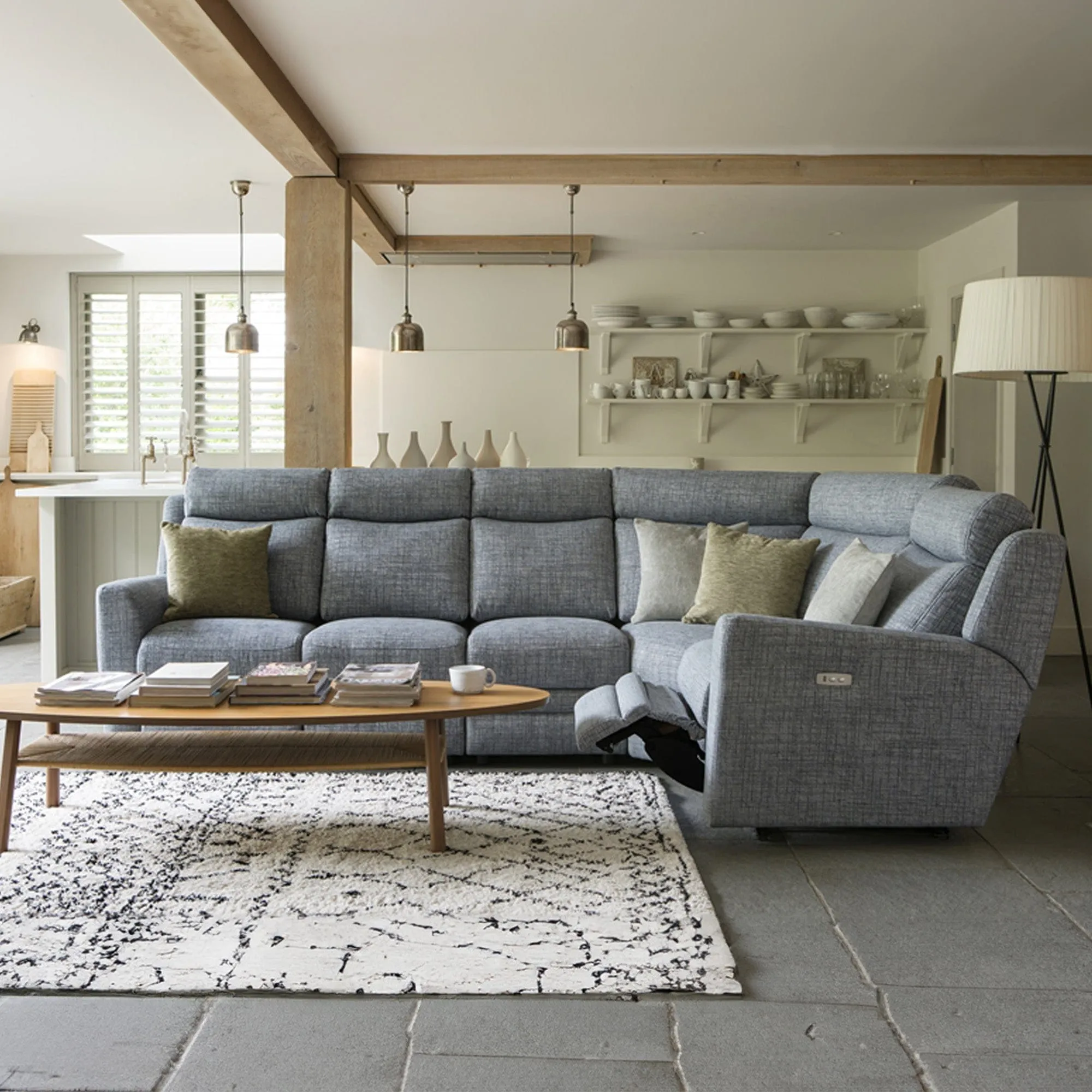Parker Knoll Dakota - 3 Seat Sofa In Fabric