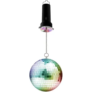 Party Funlight Party Set - Rotating Mirror Ball With LED And Motor